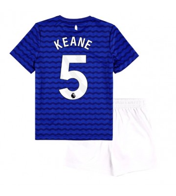 Everton Michael Keane #5 Replika Hemmatröja Barn 2025-26 Kortärmad (+ Korta byxor)